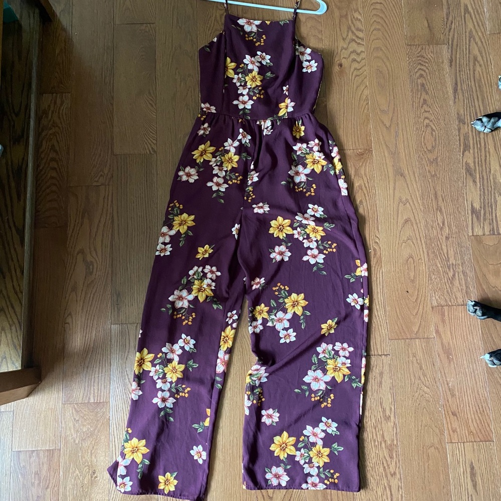 Floral jumpsuit